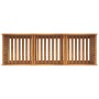 Jardinera con forro madera maciza de acacia 150x50x75 cm de vidaXL, Maceteros y jardineras - Ref: Foro24-366446, Precio: 204,...