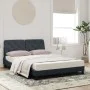 Bed with dark gray velvet mattress 120x200 cm by vidaXL, Beds and slatted bases - Ref: Foro24-3208647, Price: 352,82 €, Disco...