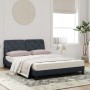 Cama con colchón terciopelo gris oscuro 120x200 cm de vidaXL, Camas y somieres - Ref: Foro24-3208647, Precio: 352,82 €, Descu...