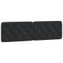 Cama con colchón terciopelo negro 180x200 cm de vidaXL, Camas y somieres - Ref: Foro24-3208672, Precio: 467,47 €, Descuento: %