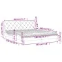 Bett mit schwarzer Samtmatratze 180x200 cm von vidaXL, Betten und Lattenroste - Ref: Foro24-3208672, Preis: 458,30 €, Rabatt: %