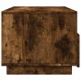 Coffee table with LED lights smoked oak 90x49x40 cm by vidaXL, Coffee table - Ref: Foro24-839837, Price: 98,72 €, Discount: %