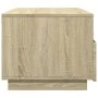 Coffee table with LED lights Sonoma oak 90x49x40 cm by vidaXL, Coffee table - Ref: Foro24-839835, Price: 98,30 €, Discount: %