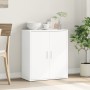 White engineered wood sideboard 60x31x70 cm by vidaXL, Sideboards - Ref: Foro24-840457, Price: 70,11 €, Discount: %