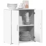 White engineered wood sideboard 60x31x70 cm by vidaXL, Sideboards - Ref: Foro24-840457, Price: 68,89 €, Discount: %