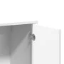 White engineered wood sideboard 60x31x70 cm by vidaXL, Sideboards - Ref: Foro24-840457, Price: 68,89 €, Discount: %