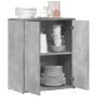 Concrete gray engineered wood sideboard 60x31x70 cm by vidaXL, Sideboards - Ref: Foro24-840460, Price: 65,73 €, Discount: %
