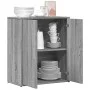 Sonoma gray engineered wood sideboard 60x31x70 cm by vidaXL, Sideboards - Ref: Foro24-840462, Price: 61,87 €, Discount: %