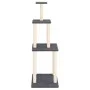 Cat scratching post with dark gray sisal posts 149 cm by vidaXL, Cat furniture - Ref: Foro24-171743, Price: 51,20 €, Discount: %