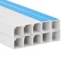 PVC self-adhesive cable ducts 10x10 mm 10 m by vidaXL, Cabling - Ref: Foro24-155939, Price: 19,58 €, Discount: %
