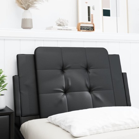 Cabecero de cama acolchado cuero sintético negro 80 cm de vidaXL, Cabeceros y pies de cama - Ref: Foro24-374829, Precio: 24,44 €
