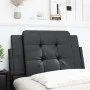 Cabecero de cama acolchado cuero sintético negro 80 cm de vidaXL, Cabeceros y pies de cama - Ref: Foro24-374829, Precio: 24,1...