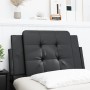Gepolstertes Bettkopfteil aus schwarzem Kunstleder, 80 cm von vidaXL, Kopf- und Fußteile - Ref: Foro24-374829, Preis: 24,44 €...