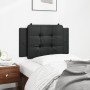 Gepolstertes Bettkopfteil aus schwarzem Kunstleder, 80 cm von vidaXL, Kopf- und Fußteile - Ref: Foro24-374829, Preis: 24,44 €...