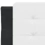 Schwarz-weißes gepolstertes Bettkopfteil aus Kunstleder, 80 cm von vidaXL, Kopf- und Fußteile - Ref: Foro24-374834, Preis: 21...