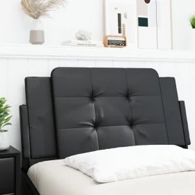 Black synthetic leather padded bed headboard 100 cm by vidaXL, Headboards and footboards - Ref: Foro24-374843, Price: 30,50 €...