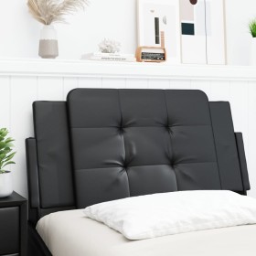Cabecero de cama acolchado cuero sintético negro 100 cm de vidaXL, Cabeceros y pies de cama - Ref: Foro24-374843, Precio: 28,...