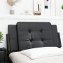 Gepolstertes Bettkopfteil aus schwarzem Kunstleder, 100 cm von vidaXL, Kopf- und Fußteile - Ref: Foro24-374843, Preis: 28,69 ...