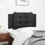 Gepolstertes Bettkopfteil aus schwarzem Kunstleder, 100 cm von vidaXL, Kopf- und Fußteile - Ref: Foro24-374843, Preis: 28,69 ...
