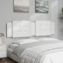 Weißes gepolstertes Bettkopfteil aus Kunstleder, 180 cm von vidaXL, Kopf- und Fußteile - Ref: Foro24-374874, Preis: 51,23 €, ...