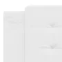 Weißes gepolstertes Bettkopfteil aus Kunstleder, 180 cm von vidaXL, Kopf- und Fußteile - Ref: Foro24-374874, Preis: 51,23 €, ...