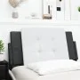 Gepolstertes Kopfteil Kunstleder weiß schwarz 100 cm von vidaXL, Kopf- und Fußteile - Ref: Foro24-374848, Preis: 26,02 €, Rab...
