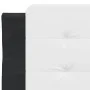 Schwarz-weißes gepolstertes Bettkopfteil aus Kunstleder, 90 cm von vidaXL, Kopf- und Fußteile - Ref: Foro24-374841, Preis: 30...