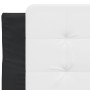 Schwarz-weißes gepolstertes Bettkopfteil aus Kunstleder, 90 cm von vidaXL, Kopf- und Fußteile - Ref: Foro24-374841, Preis: 30...