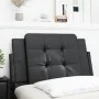 Black synthetic leather padded bed headboard 90 cm by vidaXL, Headboards and footboards - Ref: Foro24-374836, Price: 26,52 €,...