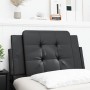 Gepolstertes Bettkopfteil aus schwarzem Kunstleder, 90 cm von vidaXL, Kopf- und Fußteile - Ref: Foro24-374836, Preis: 26,52 €...