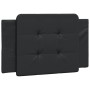Cabecero de cama acolchado cuero sintético negro 90 cm de vidaXL, Cabeceros y pies de cama - Ref: Foro24-374836, Precio: 26,5...