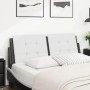 Schwarz-weißes gepolstertes Bettkopfteil aus Kunstleder, 120 cm von vidaXL, Kopf- und Fußteile - Ref: Foro24-374855, Preis: 4...