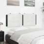 Schwarz-weißes gepolstertes Bettkopfteil aus Kunstleder, 120 cm von vidaXL, Kopf- und Fußteile - Ref: Foro24-374855, Preis: 4...