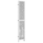 5-teilige Trennwand aus weißem Paulownia-Massivholz von vidaXL, Raumteiler - Ref: Foro24-358680, Preis: 164,17 €, Rabatt: %