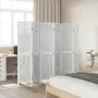 White Paulownia solid wood 6-panel dividing screen by vidaXL, Room dividers - Ref: Foro24-358682, Price: 167,05 €, Discount: %