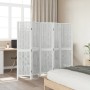 White Paulownia solid wood 5-panel dividing screen by vidaXL, Room dividers - Ref: Foro24-358677, Price: 131,33 €, Discount: %