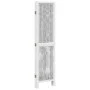 White Paulownia solid wood 5-panel dividing screen by vidaXL, Room dividers - Ref: Foro24-358677, Price: 121,17 €, Discount: %