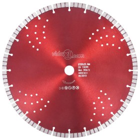 Diamanttrennscheibe mit Turbo und Stahllöchern 350 mm von vidaXL, Sägeblätter - Ref: Foro24-143236, Preis: 63,10 €, Rabatt: %