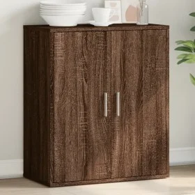 Oak brown engineered wood sideboard 79x38x80 cm by vidaXL, Sideboards - Ref: Foro24-840519, Price: 84,65 €, Discount: %