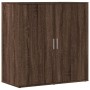 Eichenbraunes Sideboard aus Holzwerkstoff, 79 x 38 x 80 cm von vidaXL, Sideboards - Ref: Foro24-840519, Preis: 85,99 €, Rabat...