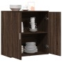 Eichenbraunes Sideboard aus Holzwerkstoff, 79 x 38 x 80 cm von vidaXL, Sideboards - Ref: Foro24-840519, Preis: 85,99 €, Rabat...