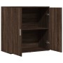 Eichenbraunes Sideboard aus Holzwerkstoff, 79 x 38 x 80 cm von vidaXL, Sideboards - Ref: Foro24-840519, Preis: 85,99 €, Rabat...