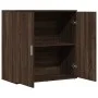 Eichenbraunes Sideboard aus Holzwerkstoff, 79 x 38 x 80 cm von vidaXL, Sideboards - Ref: Foro24-840519, Preis: 84,49 €, Rabat...
