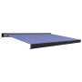 Motorrollenmarkise blau und weiß 400x300 cm von vidaXL, Markisen - Ref: Foro24-3052689, Preis: 810,36 €, Rabatt: %