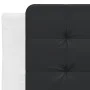 Bettgestell mit schwarz-weißem Kopfteil aus Kunstleder von vidaXL, Betten und Lattenroste - Ref: Foro24-3208169, Preis: 141,2...