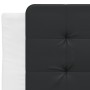 Cama con colchón cuero sintético blanco y negro 90x200 cm de vidaXL, Camas y somieres - Ref: Foro24-3208844, Precio: 265,55 €...