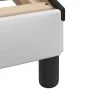 Cama con colchón cuero sintético blanco y negro 90x200 cm de vidaXL, Camas y somieres - Ref: Foro24-3208844, Precio: 264,59 €...