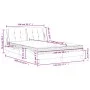 Bett mit schwarzer Kunstledermatratze 140x190 cm von vidaXL, Betten und Lattenroste - Ref: Foro24-3208859, Preis: 392,28 €, R...