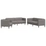 3-teilige Sofagarnitur aus taupegrauem Stoff von vidaXL, Sofas - Ref: Foro24-3209234, Preis: 677,45 €, Rabatt: %