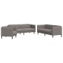 Juego de sofás 3 piezas tela gris taupe de vidaXL, Sofás - Ref: Foro24-3209234, Precio: 664,86 €